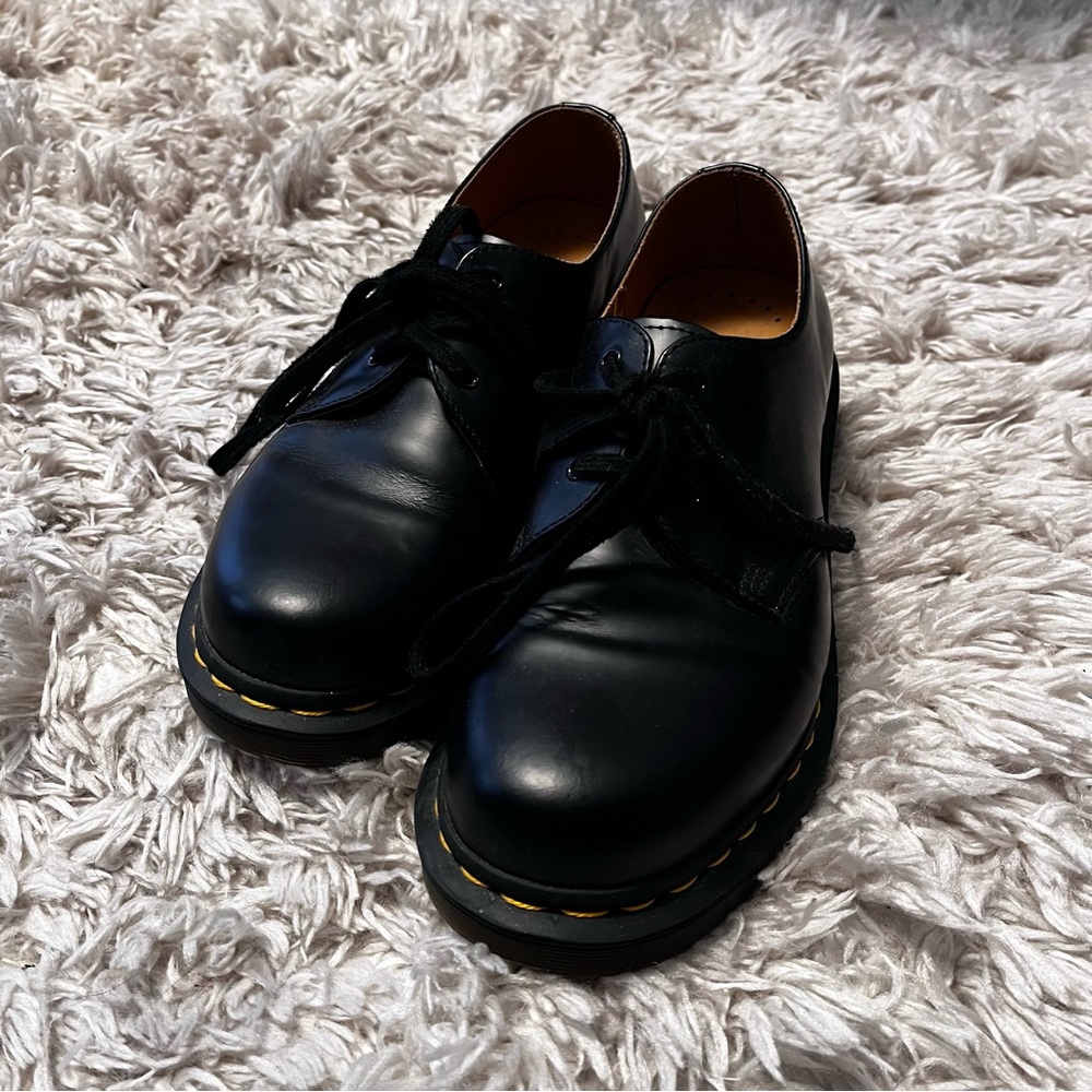 dr. martens, style 1461 oxfords — black, size 8
